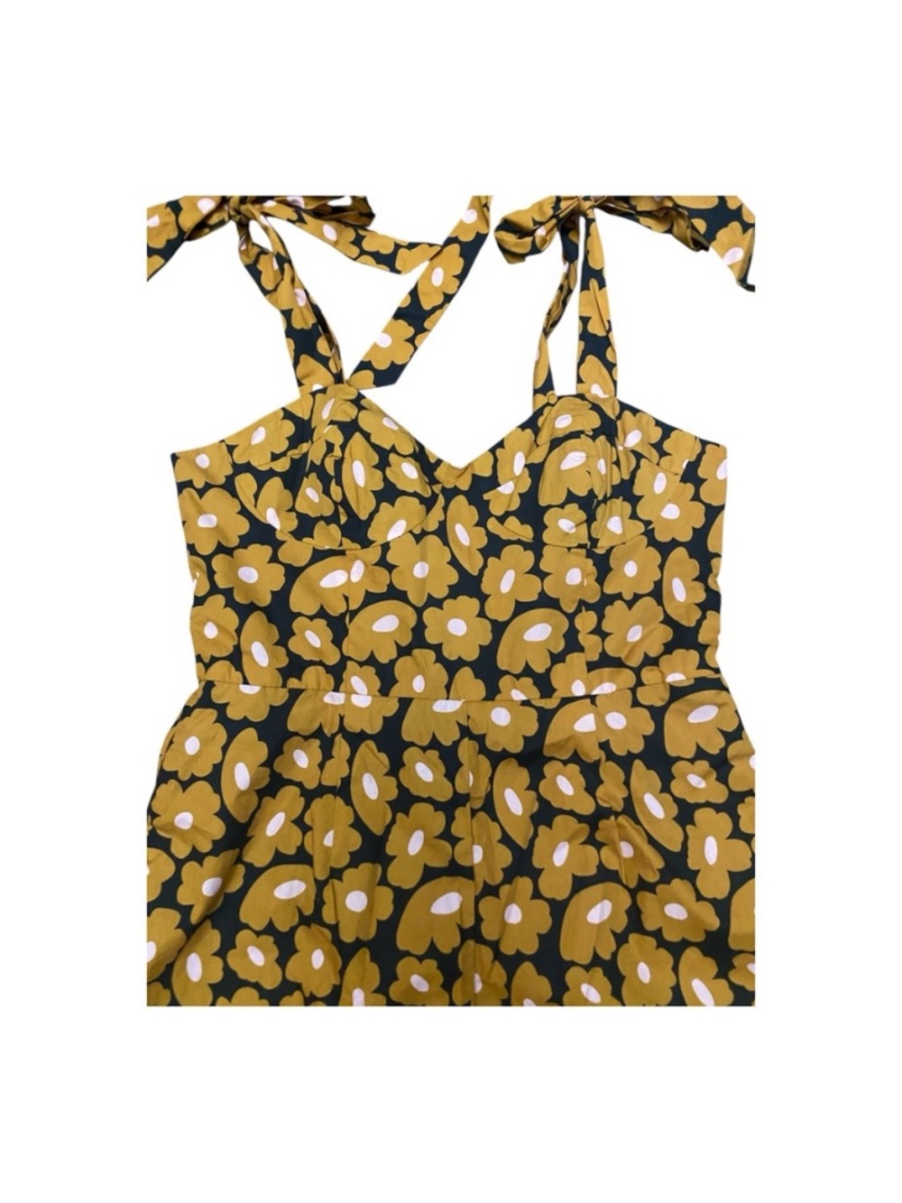 Anthropologie Hutch Womens Floral Corset Romper Whimsy Summer Casual - Picture 2 of 10